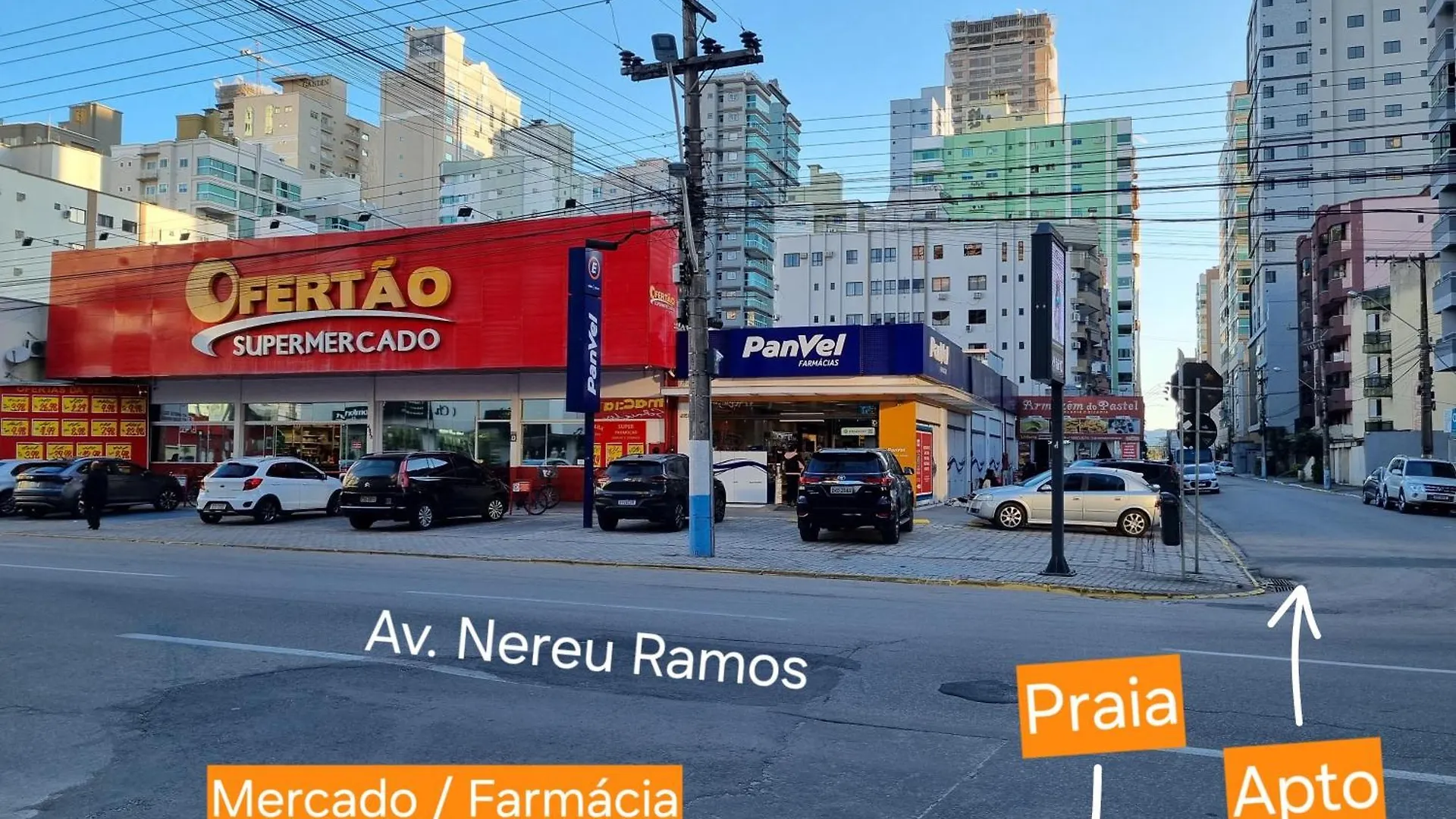 Uma Quadra E Meia Do Mar Ar Wifi Smart Tv Apartamento Itapema